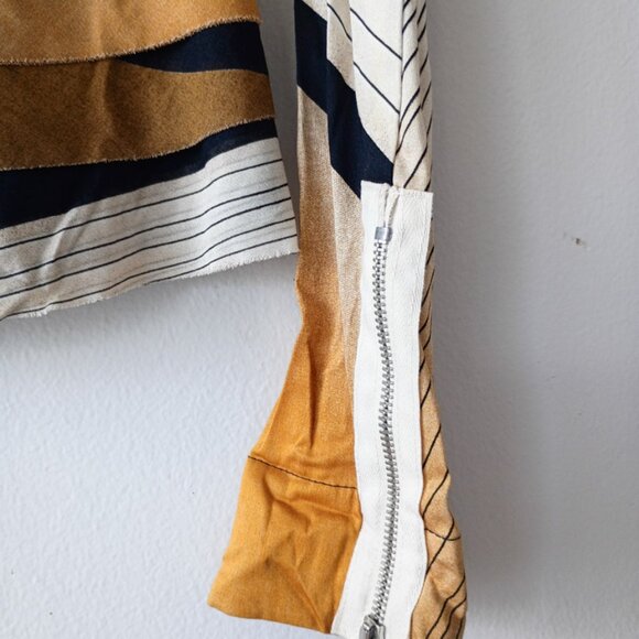 Gianfranco Ferré GF Vintage Women's front Zip Jacket abstract design Size 42 IT - Picture 6 of 13